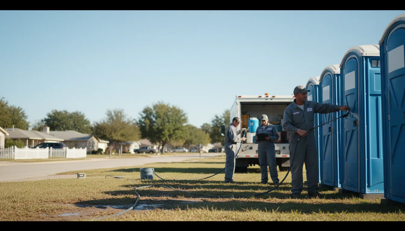 Long-Term Portable Toilet Rental in Sudan, TX near me